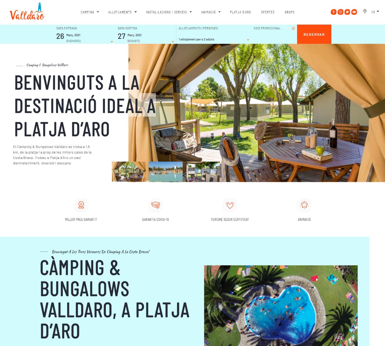 Càmping & Bungalows Valldaro